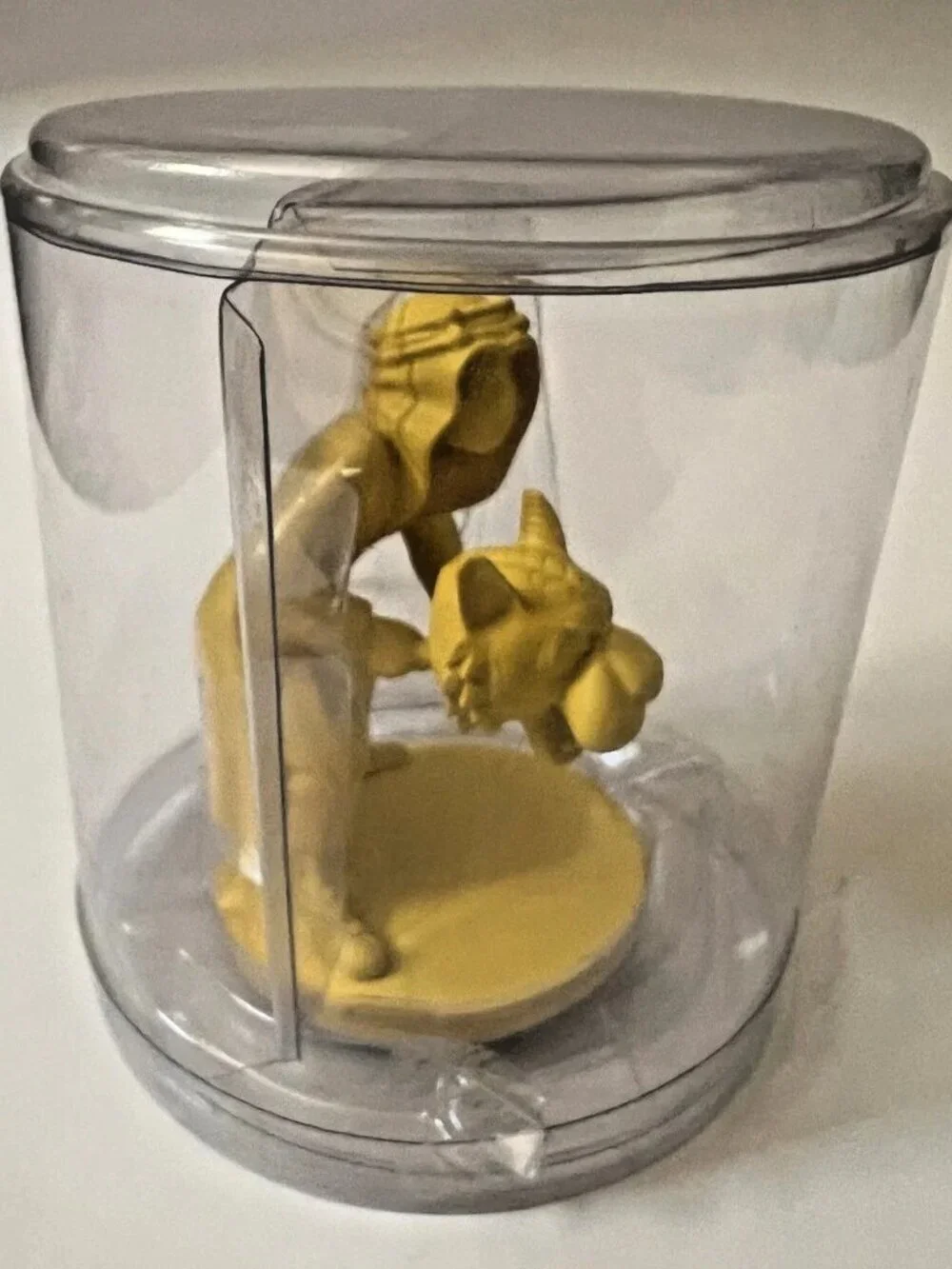 NEW Tintin Abdallah Moulinsart Yellow Monochrome Collectible Figure